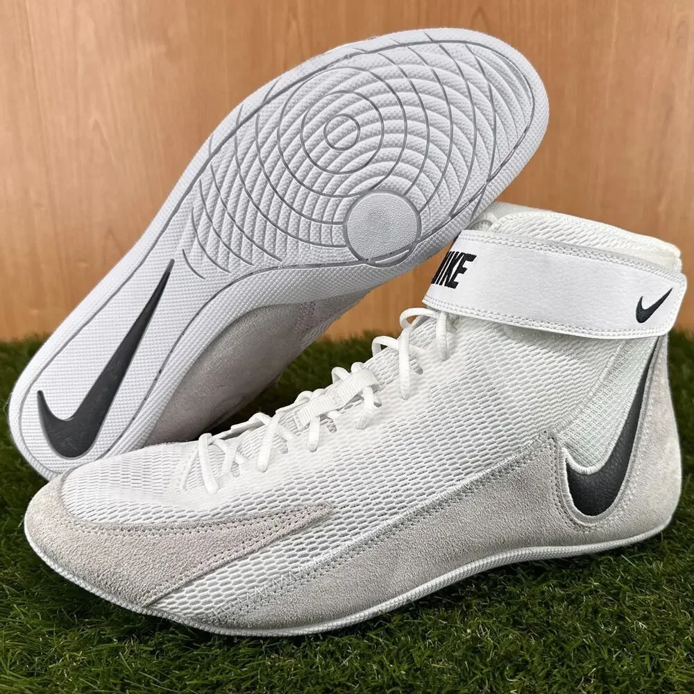 Nike Speedsweep 8 Photon Dust Black Wrestling Shoes HF9132-100 Men's Size 12.5